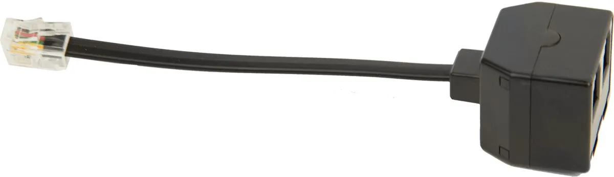 Jabra GN RJ-10 Y Adapter 1600-289 - Zwart