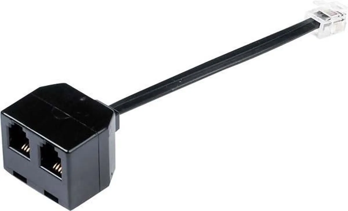 Jabra GN RJ-10 Y Adapter 1600-289 - Zwart