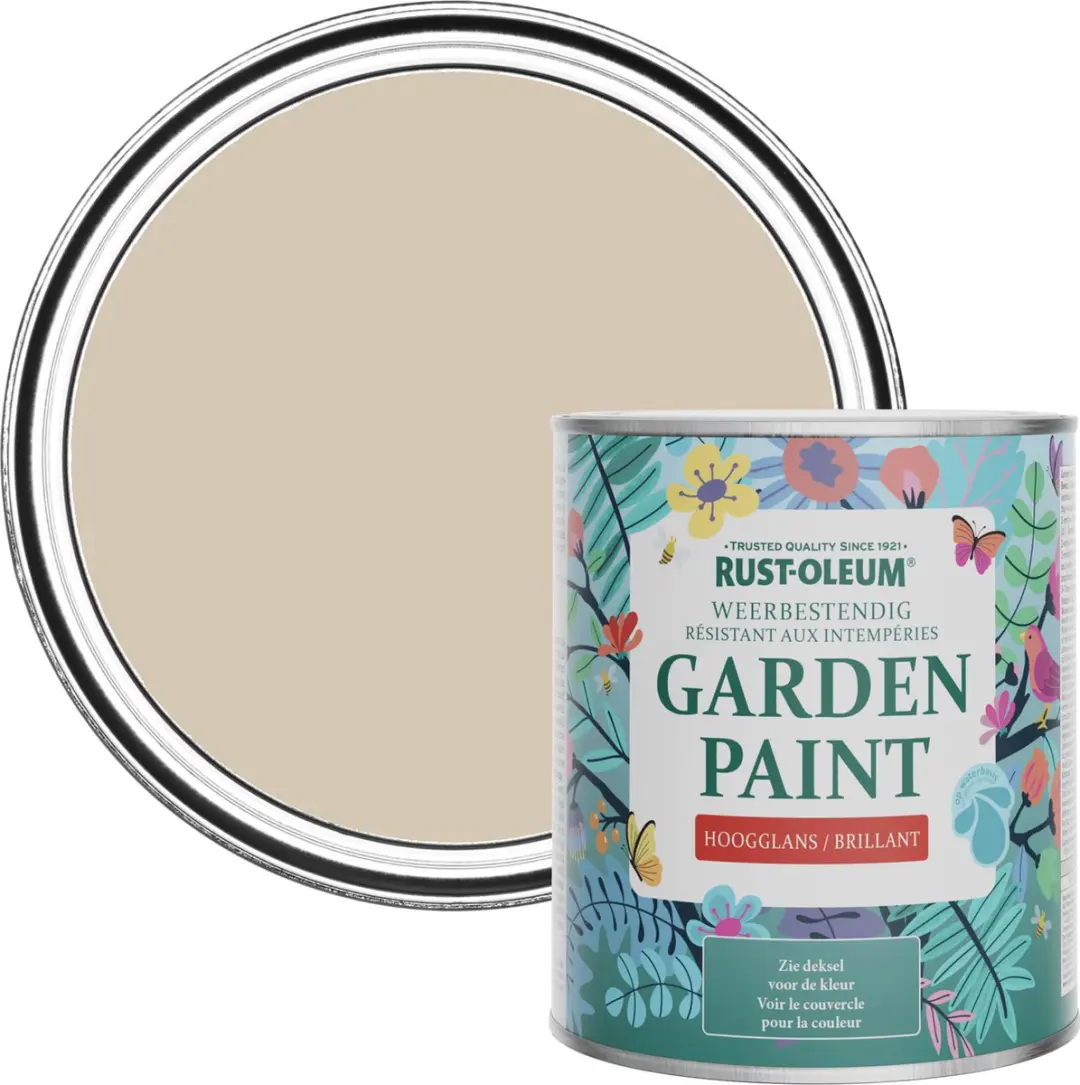 Rust-Oleum Tuinverf Hoogglans Karamel 750ml