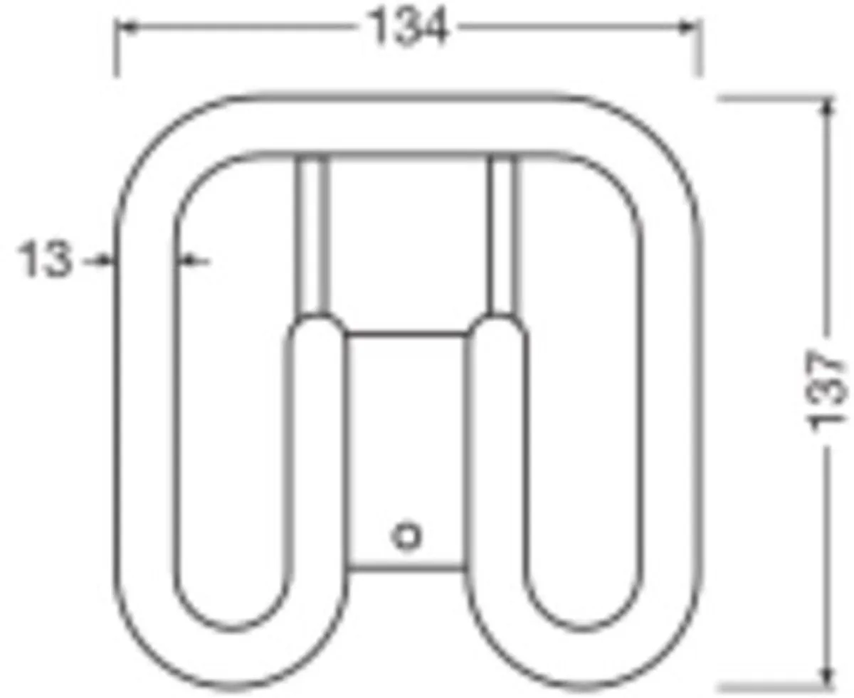 LEDVANCE DULUX-SQ LED 7W Warm Wit Mat - 2-Pin