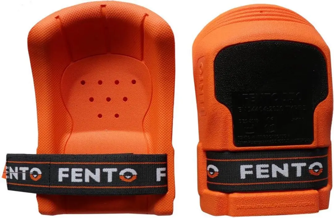Fento Kniebeschermers - Oranje/Zwart