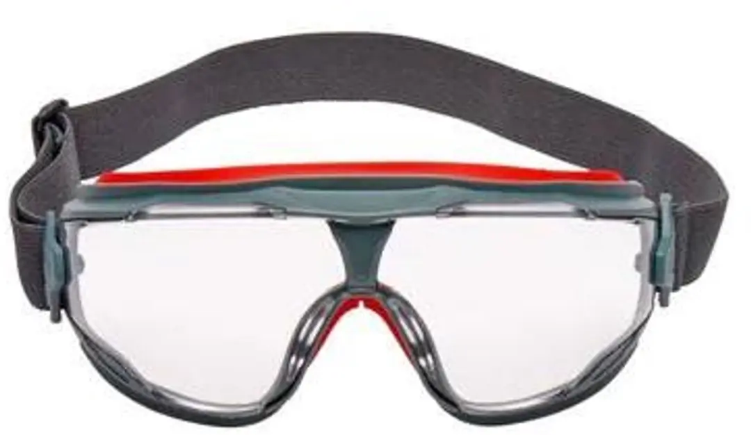 3M Scotchgard GG501GAF Veiligheidsbril - Grijs/Rood