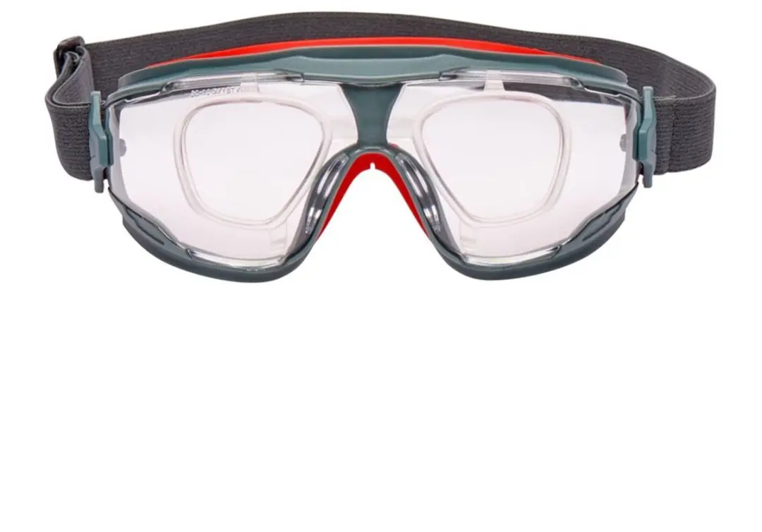 3M Scotchgard GG501GAF Veiligheidsbril - Grijs/Rood