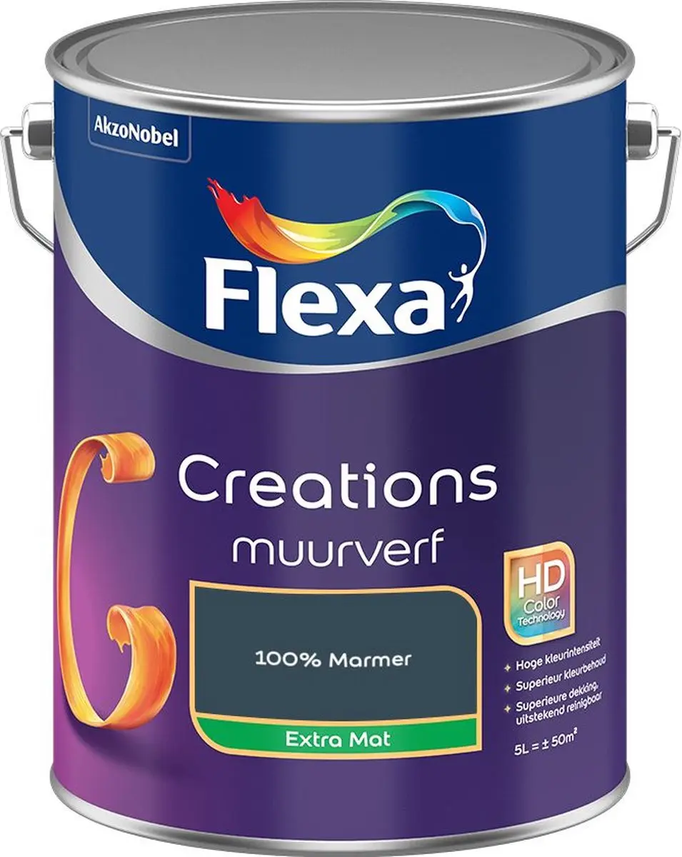 Flexa Creations Muurverf Extra Mat 100% Marmer 5L