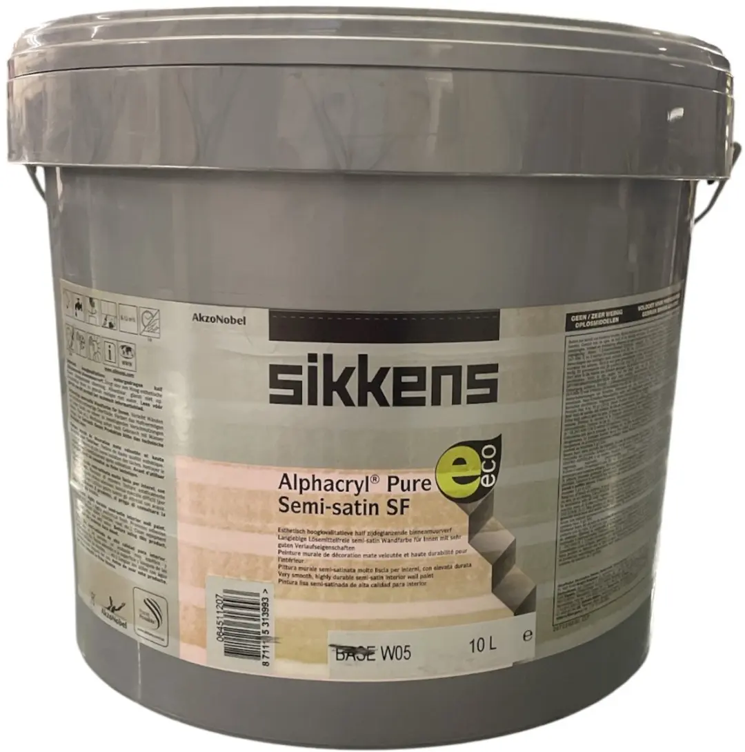 Sikkens Alphacryl Pure Semi Satin SF 10L