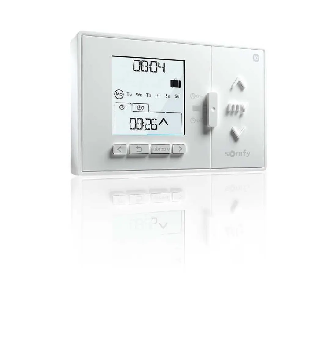 Somfy Chronis IO Tijdklok - 400W - Wit