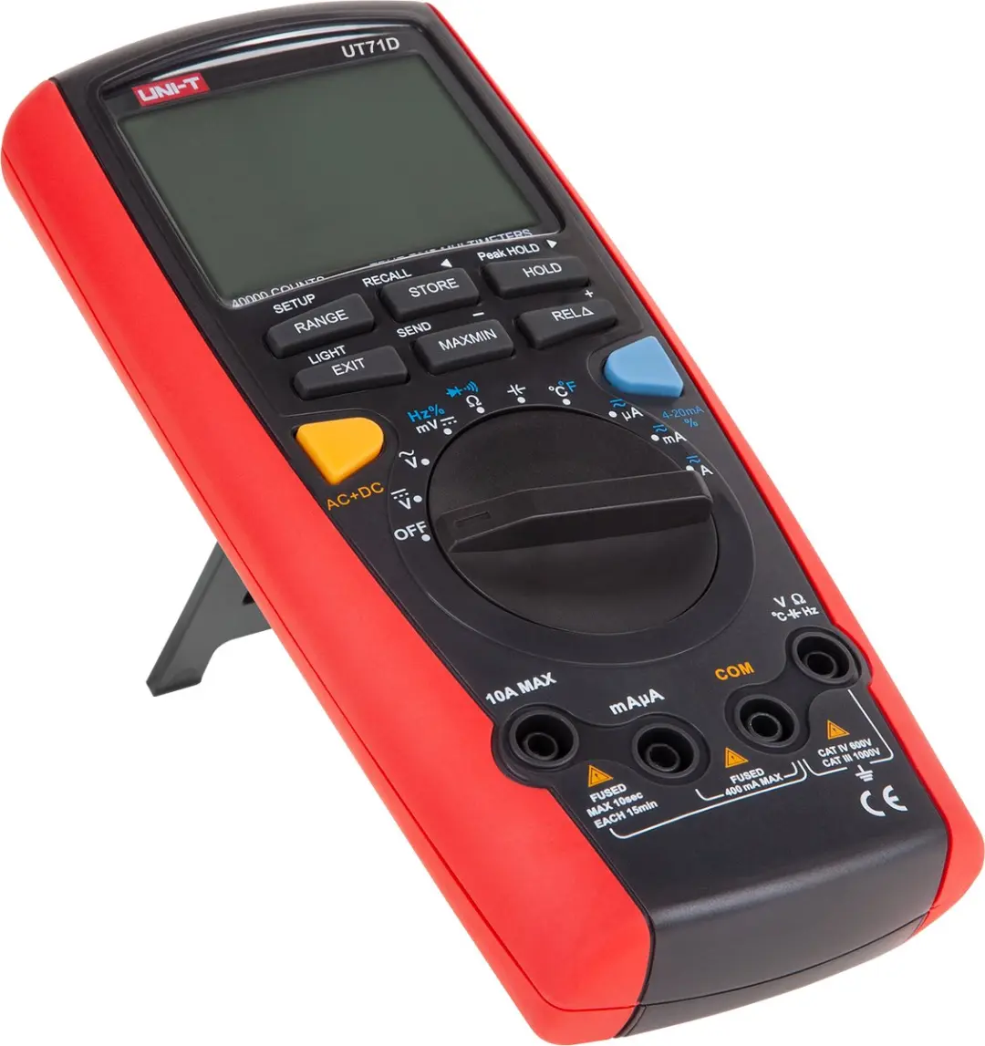 UNI-T UT71D Multimeter - True RMS - Zwart