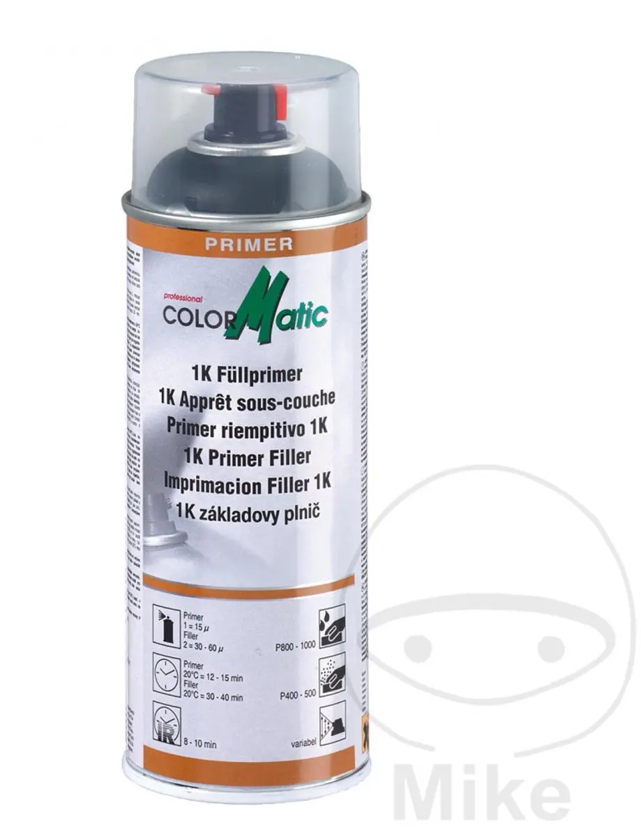Motip Colormatic 1K Primer Filler HG6 Grafietgrijs Spuitbus 0.4L