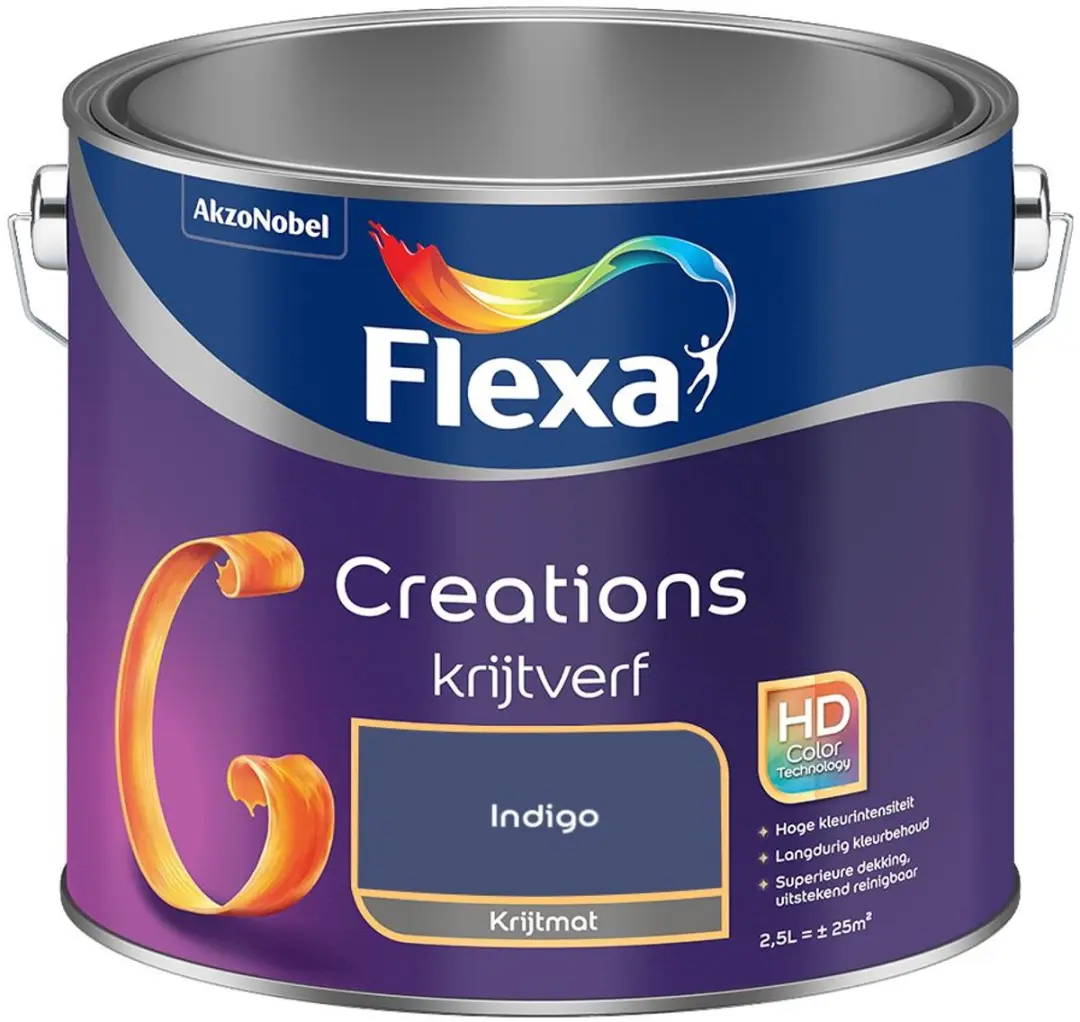 Flexa Creations Muurverf Indigo 2,5L
