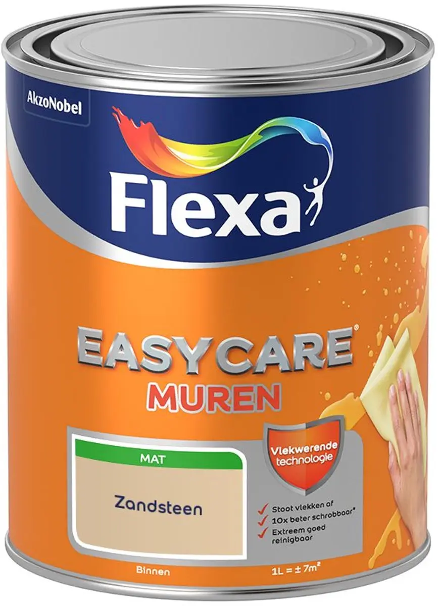 Flexa Easycare Muren Zandsteen Mengverf 1L