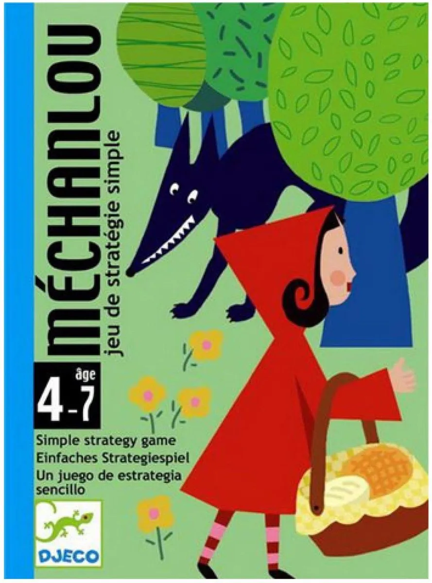 Djeco Mechanlou Kaartspel DJO5126 - 2-4 Spelers - afbeelding 5 van 6
