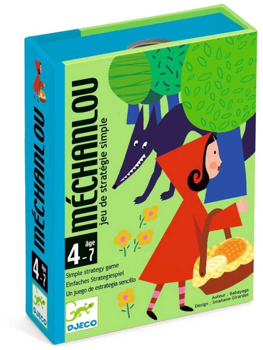 Djeco Mechanlou Kaartspel DJO5126 - 2-4 Spelers - afbeelding 2 van 6