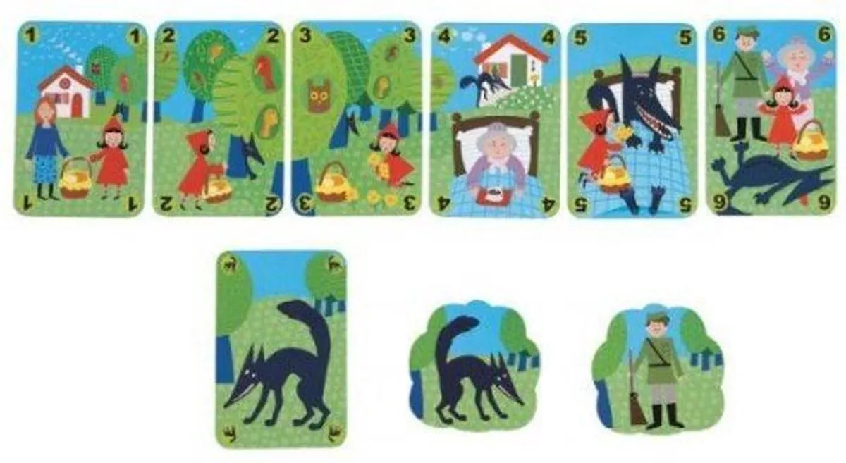 Djeco Mechanlou Kaartspel DJO5126 - 2-4 Spelers - afbeelding 3 van 6
