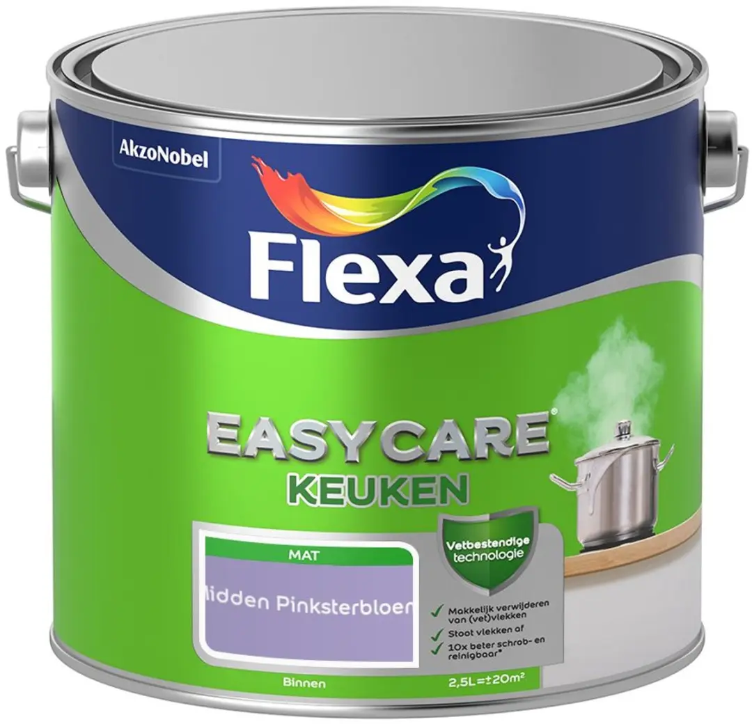 Flexa Easycare Keuken Midden Pinksterbloem Mengverf 2,5L