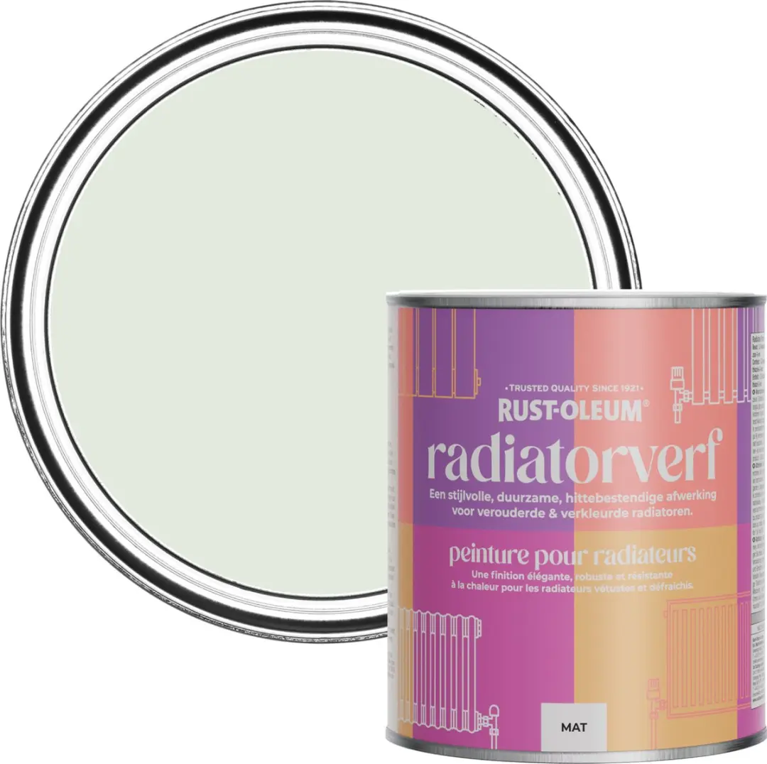 Rust-Oleum Groene Radiatorverf Saliemist 750ml