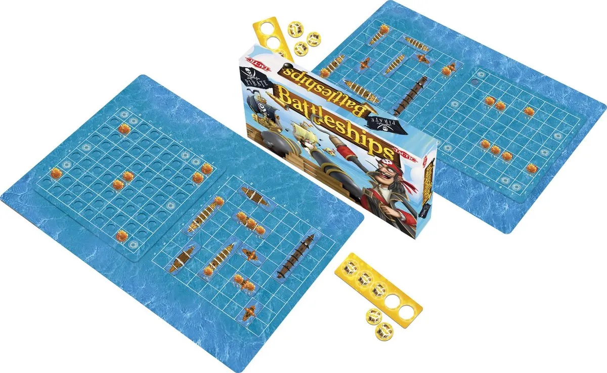 Tactic Pirate Battleship 56572 - 2 Spelers