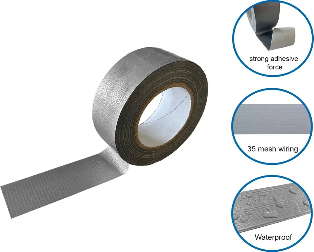 Kortpack Duct-Tape 50mm x 50m - Grijs - 1 Rol