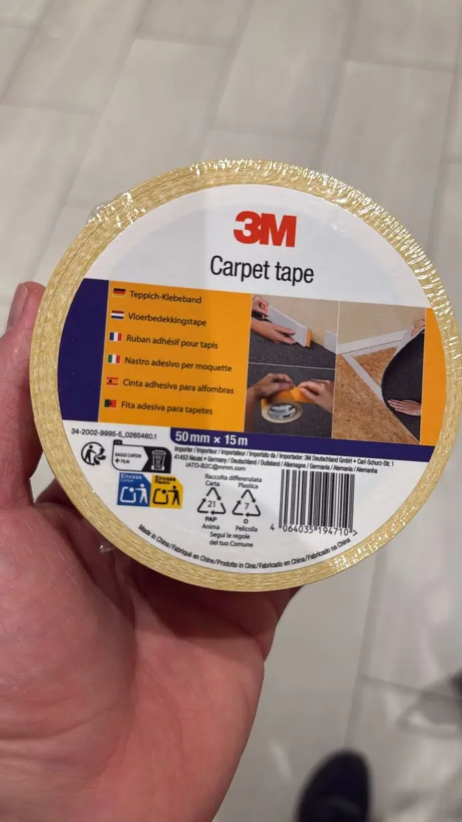 3M Vloerbedekkingstape 50mm x 15m