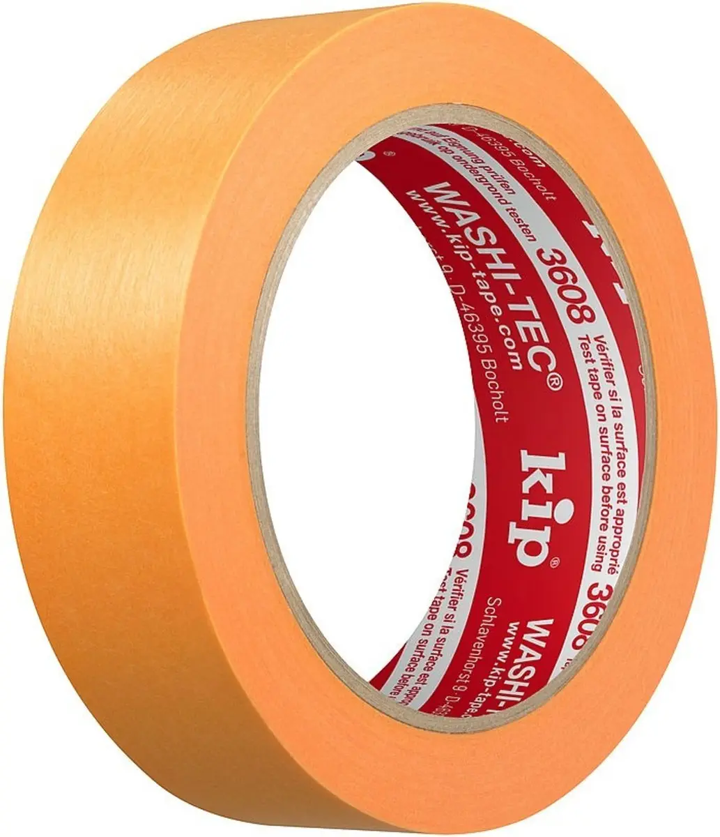 Kip 3608 Washi Tape Oranje 30mm
