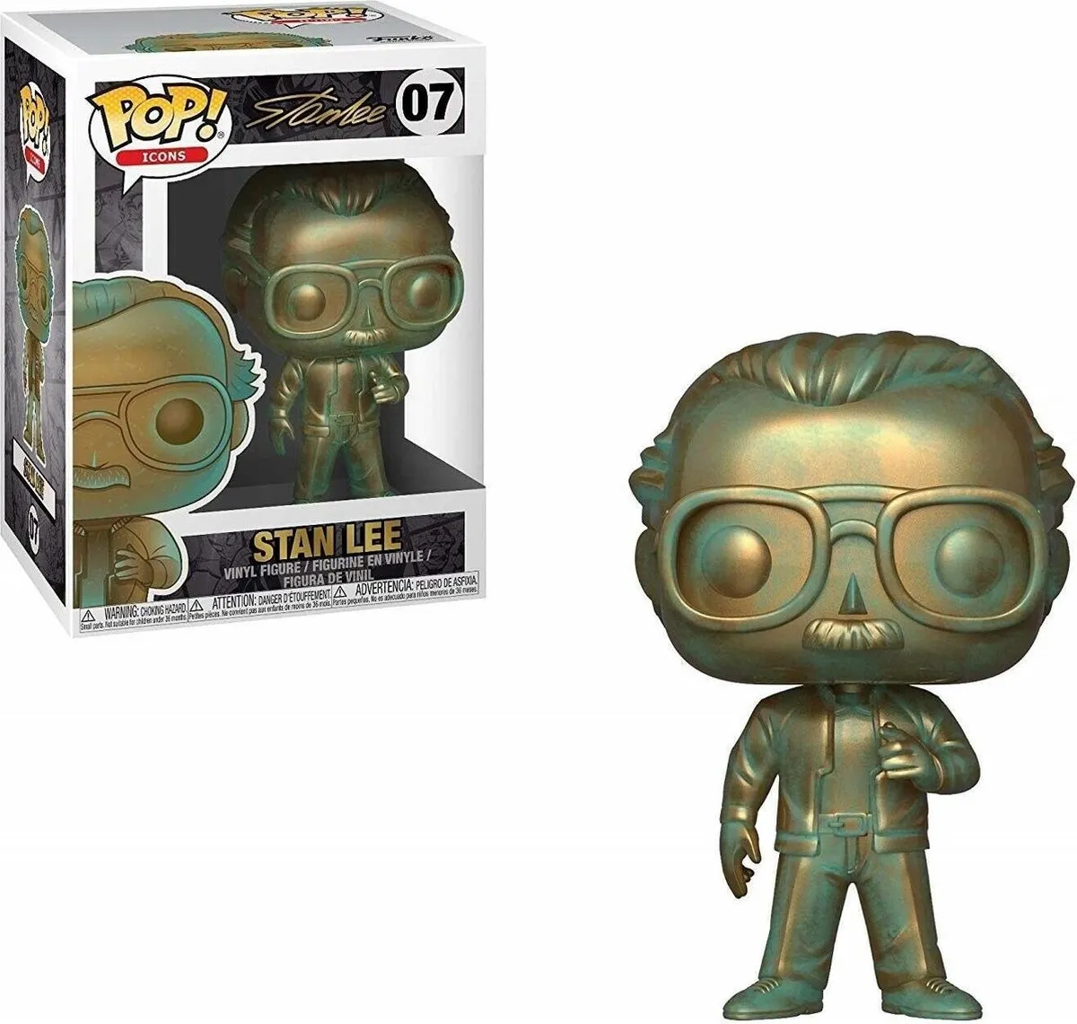Funko Stan Lee Icons Marvel Patina #07