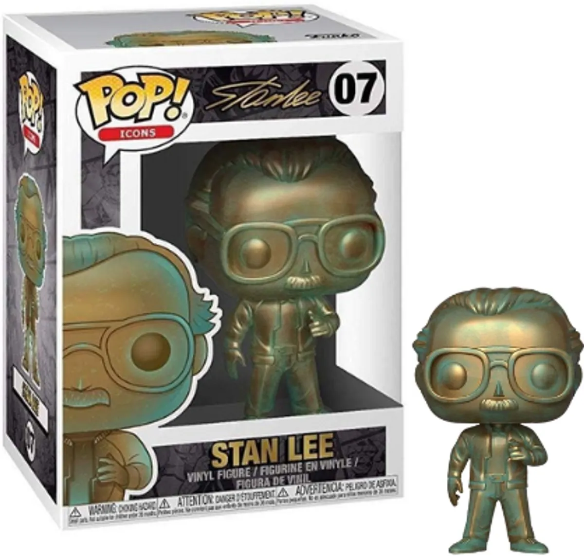 Funko Stan Lee Icons Marvel Patina #07 - Multi