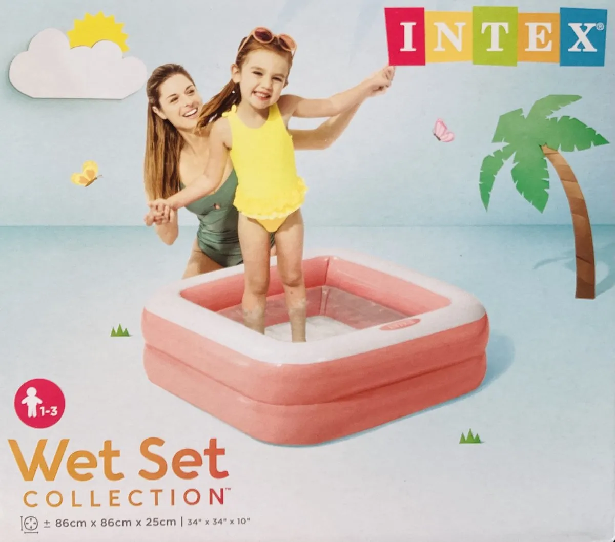 Intex Kinderzwembad 85x85x23cm