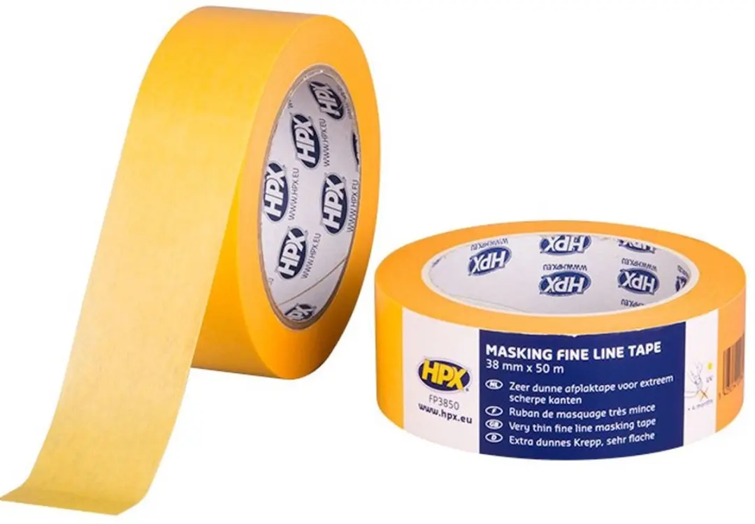 HPX Masking 4400 Fine Line - Oranje 38mm x 50m