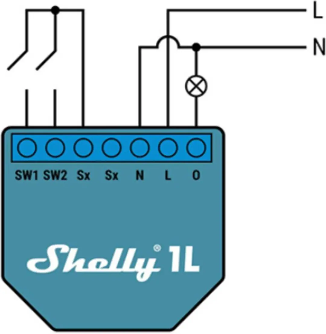 Shelly Bypass Add-On 3800235266113 - Transparent
