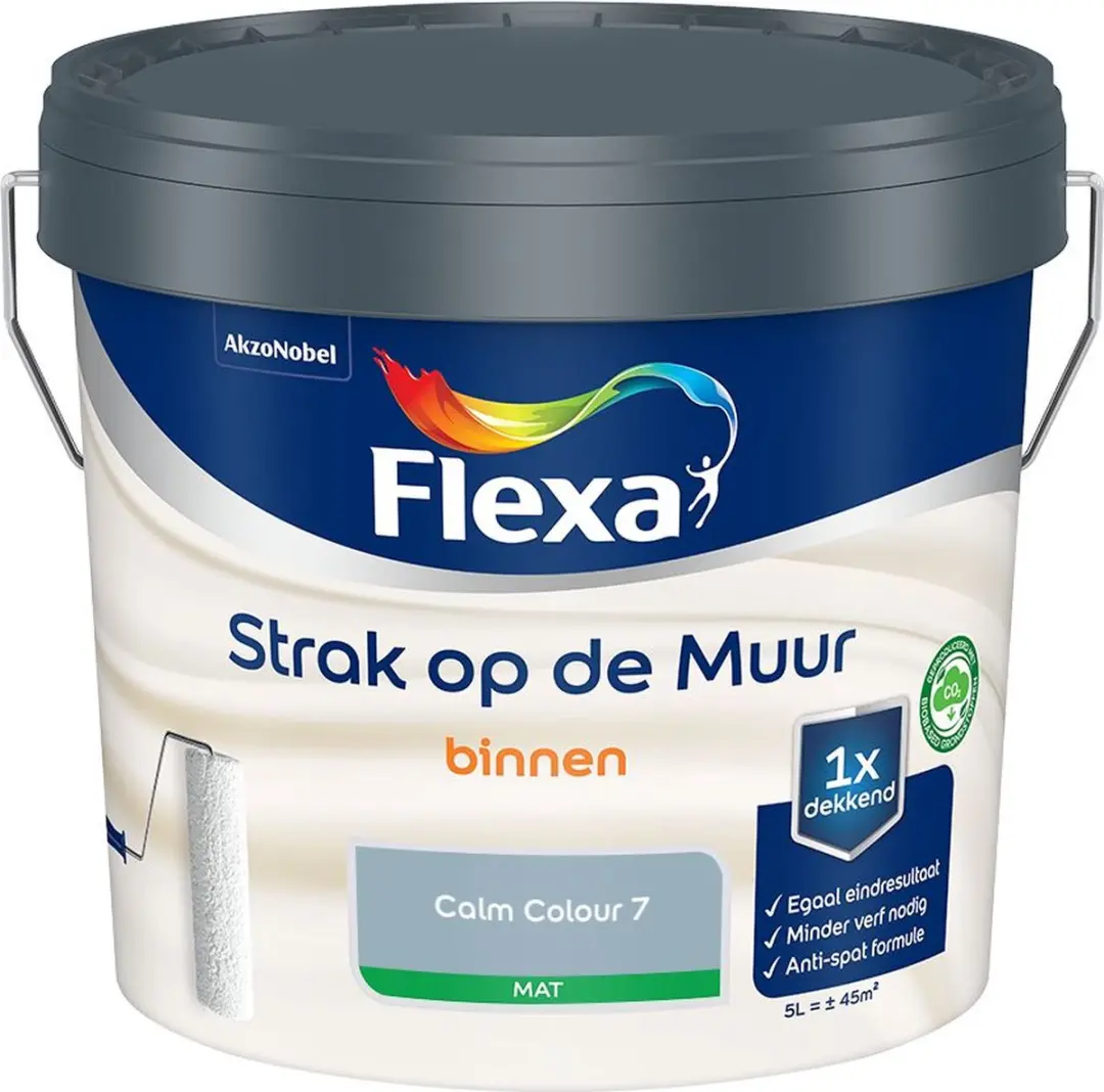 Flexa Strak Op De Muur Binnen Mat Calm Colour 7 Mengverf 5L