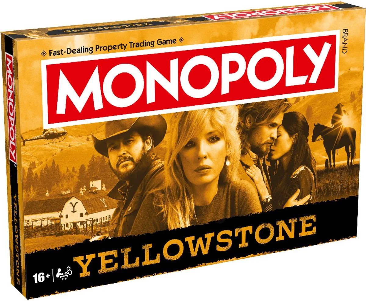 Winning Moves Monopoly Yellowstone Bordspel - Engels