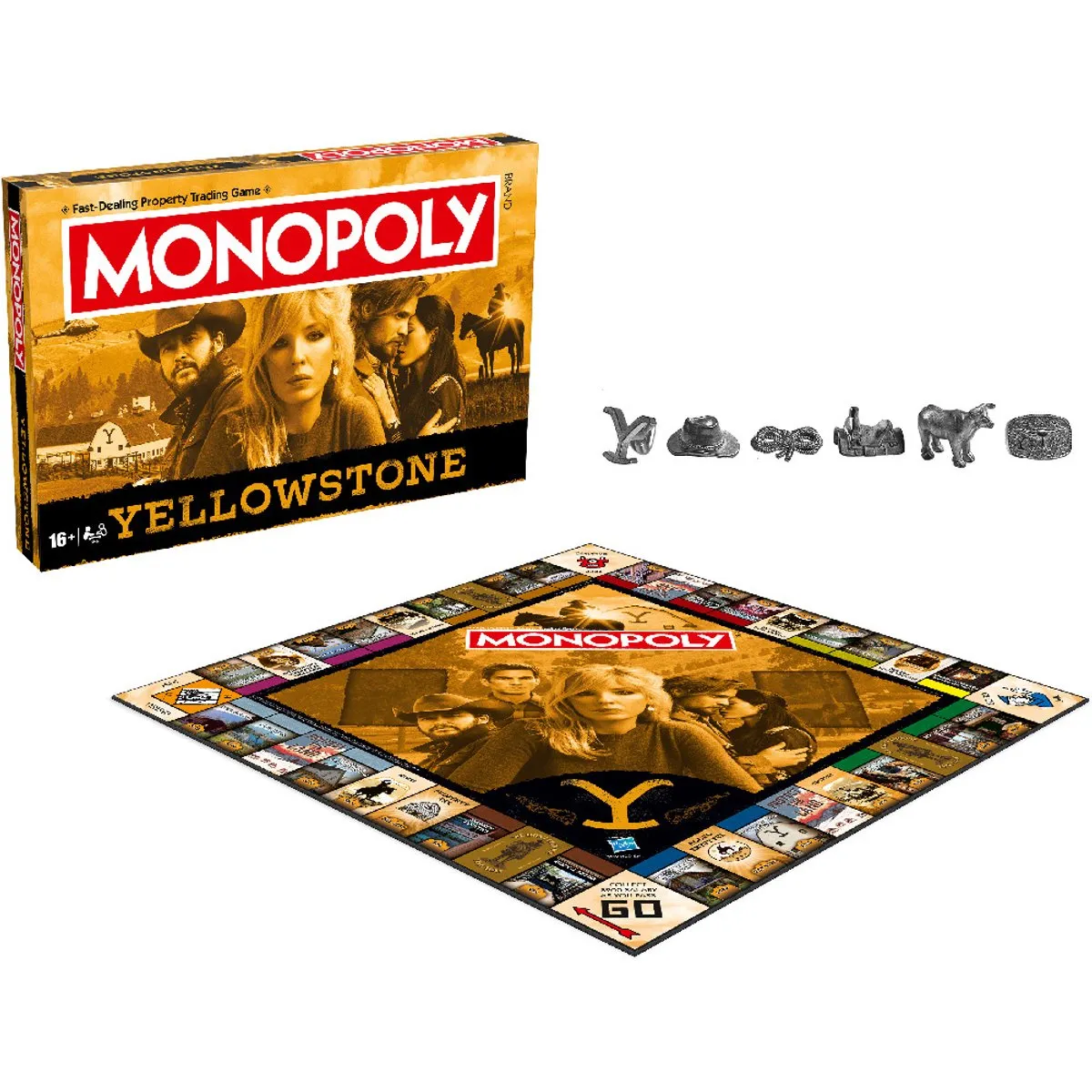 Winning Moves Monopoly Yellowstone Bordspel