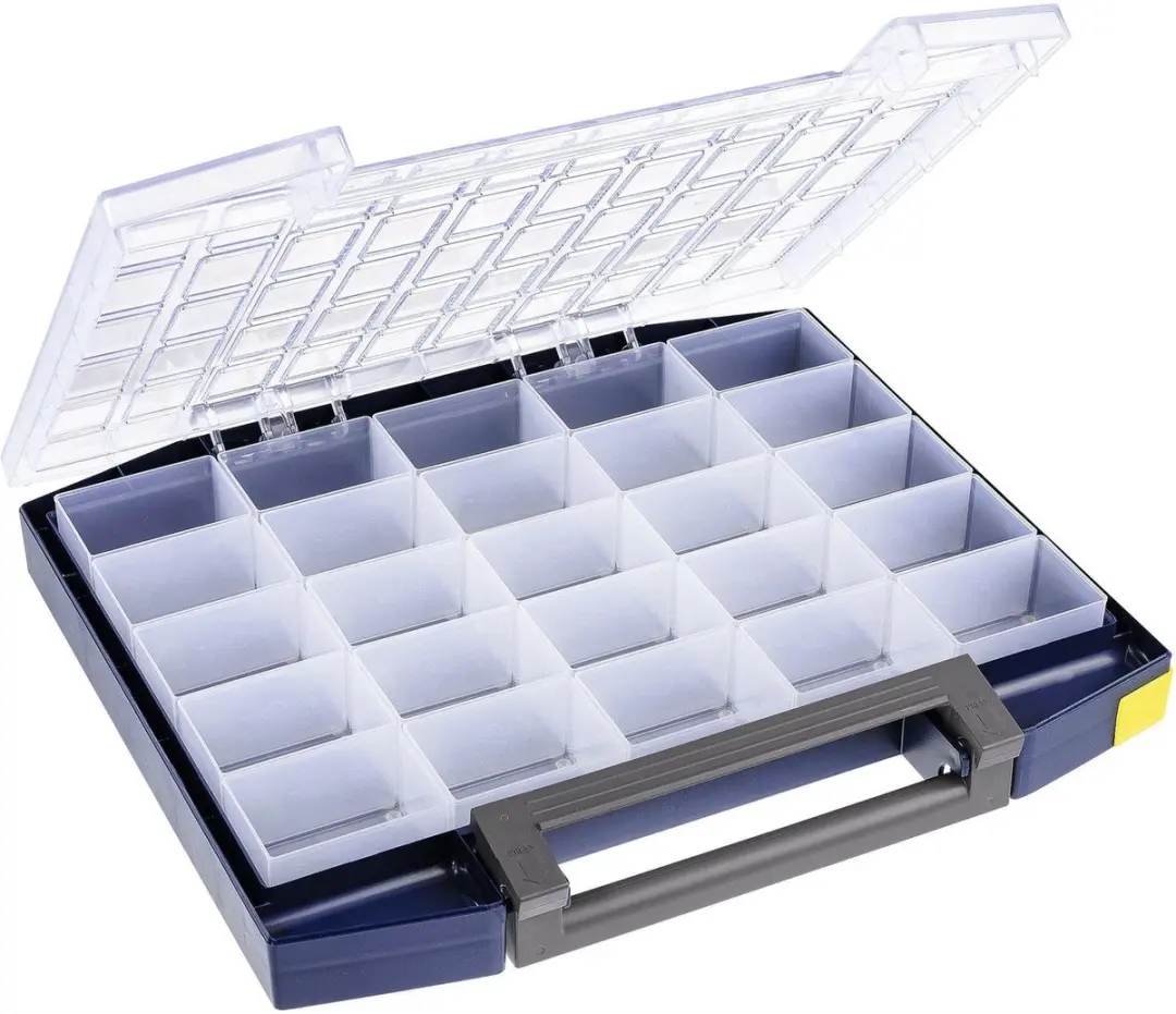 Raaco Boxxser 55 Sorteerdoos 25 Bakjes - Blauw