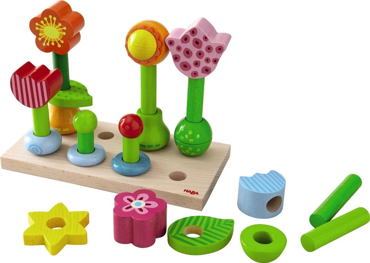 HABA Opsteekspel Bloementuin 301551