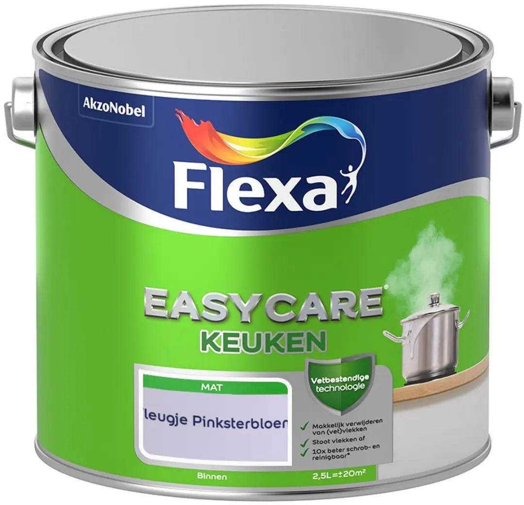 Flexa Easycare Keuken Mengverf Vleugje Pinksterbloem 2,5L