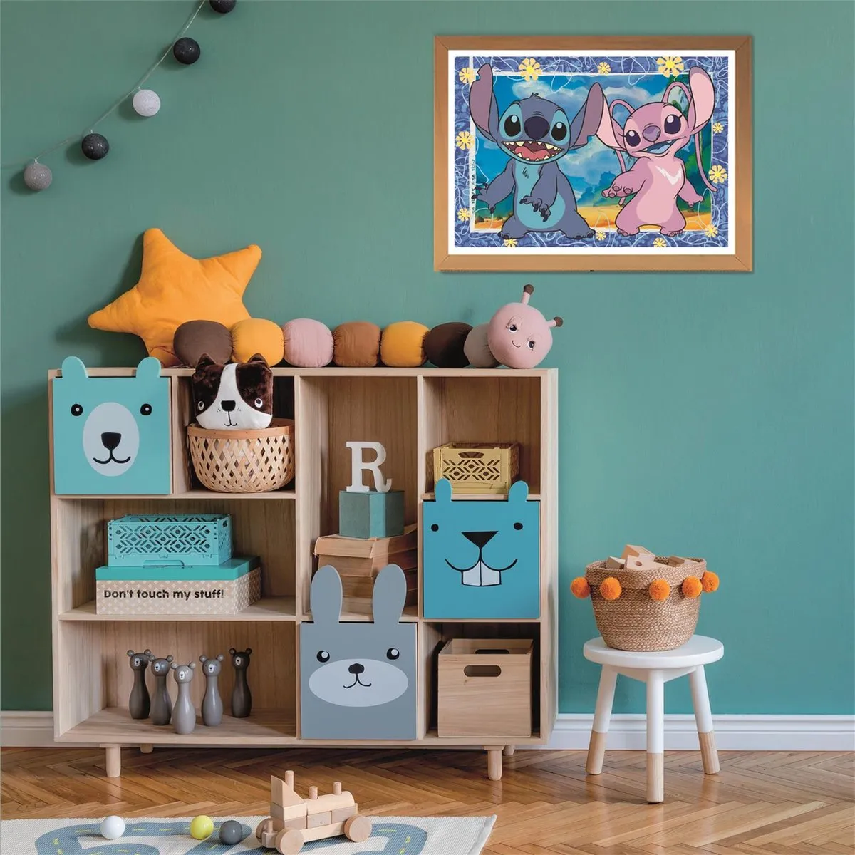 Clementoni Disney Stitch & Angel Puzzel 104 Stuks - afbeelding 6 van 6