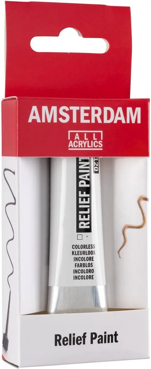 Royal Talens Relief Paint 120 Kleurloos 20ml