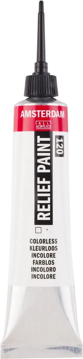 Royal Talens Relief Paint 120 Kleurloos 20ml