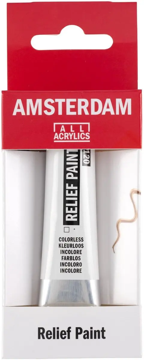Royal Talens Relief Paint 120 Kleurloos 20ml