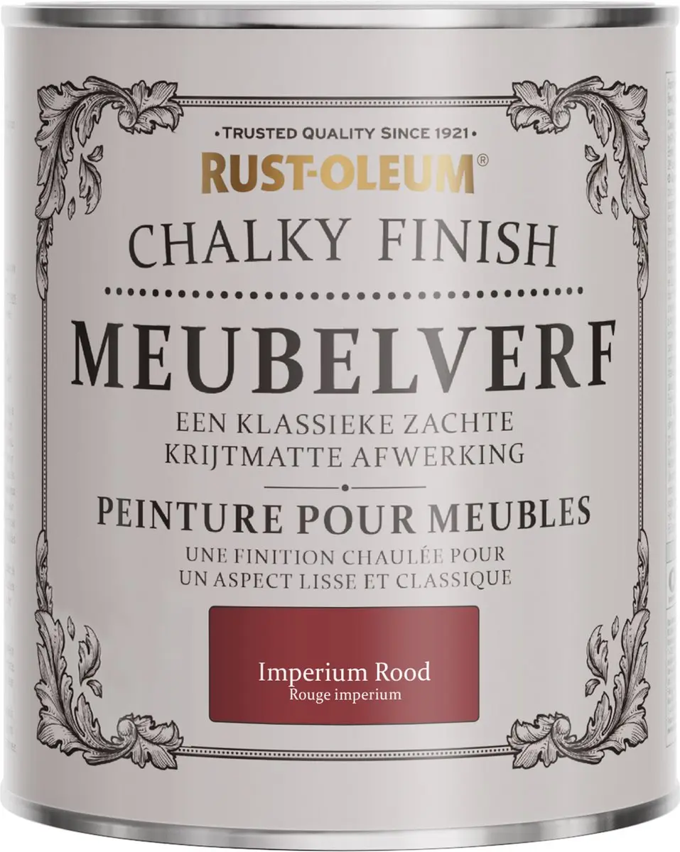 Rust-Oleum Imperium Rood Meubelverf 750ml