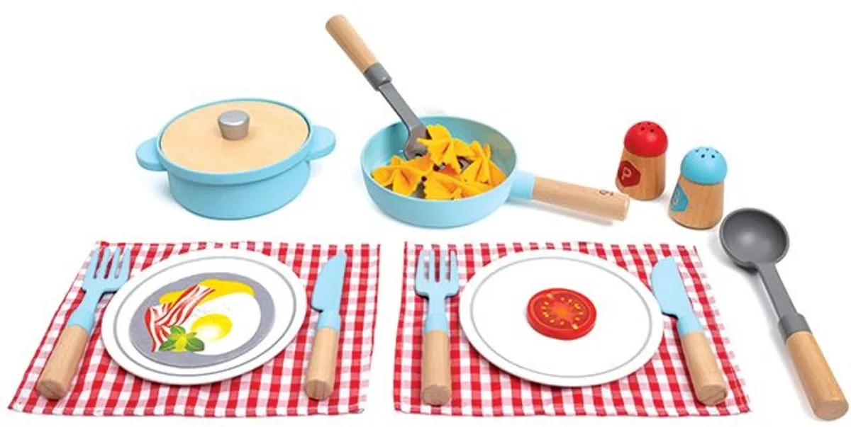 Hape Kook en Serveer Set Multicolor
