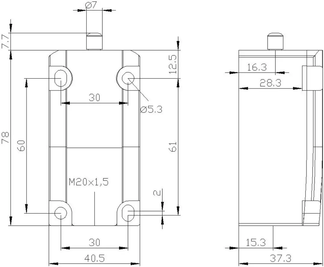 Siemens 3SE5112-0CA00 Basisschakelaar 6A - IP66/IP67