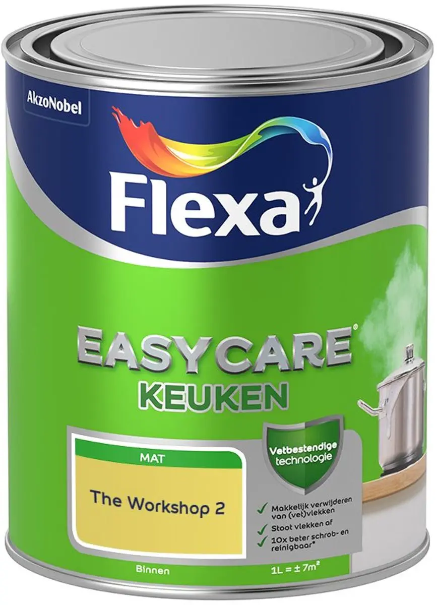 Flexa Easycare Keuken The Workshop 2 Mengverf 1L