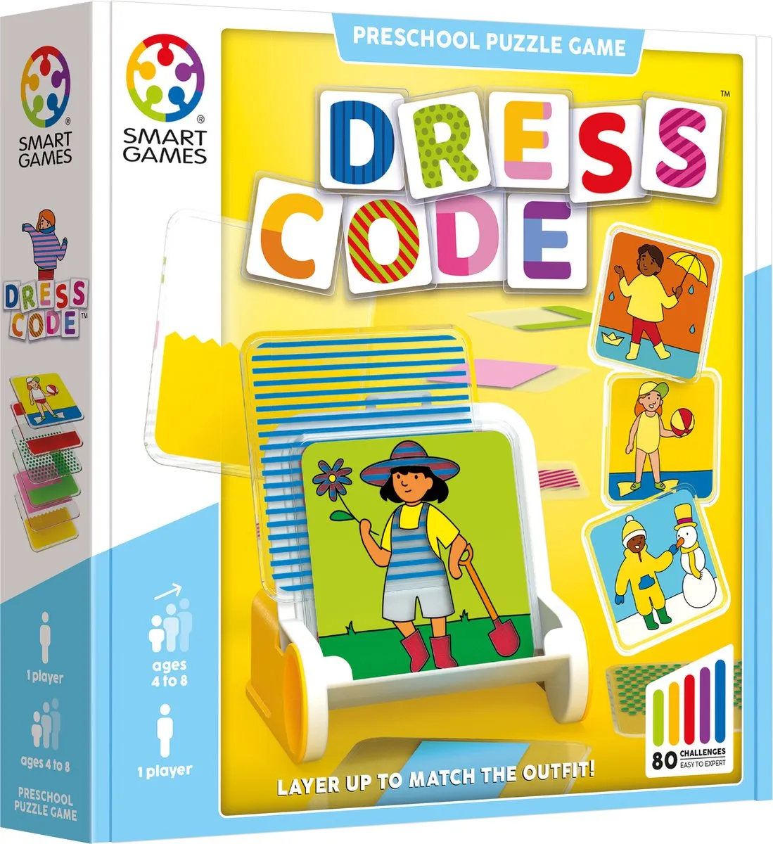 SmartGames Dress Code SG 080 - 80 Opdrachten