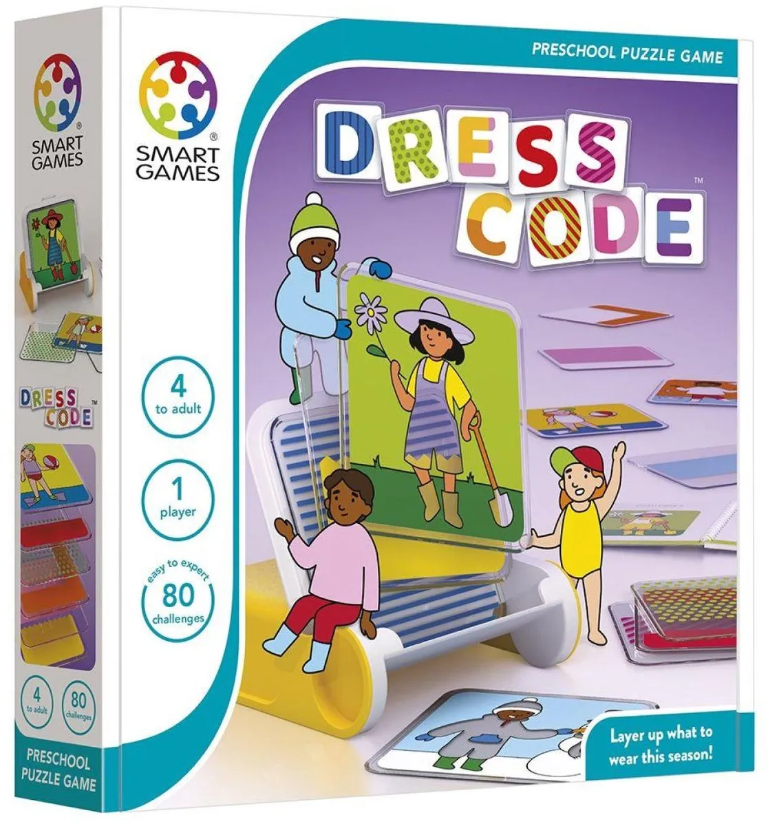 SmartGames Dress Code SG 080 - 80 Opdrachten