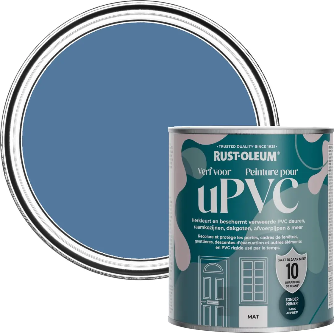 Rust-Oleum Zijdeblauw Verf 750ml