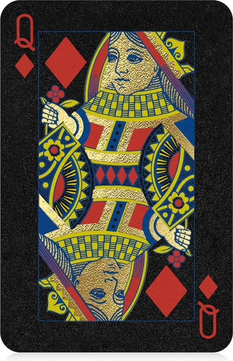 Winning Moves Black and Gold Speelkaarten Waddingtons No.1