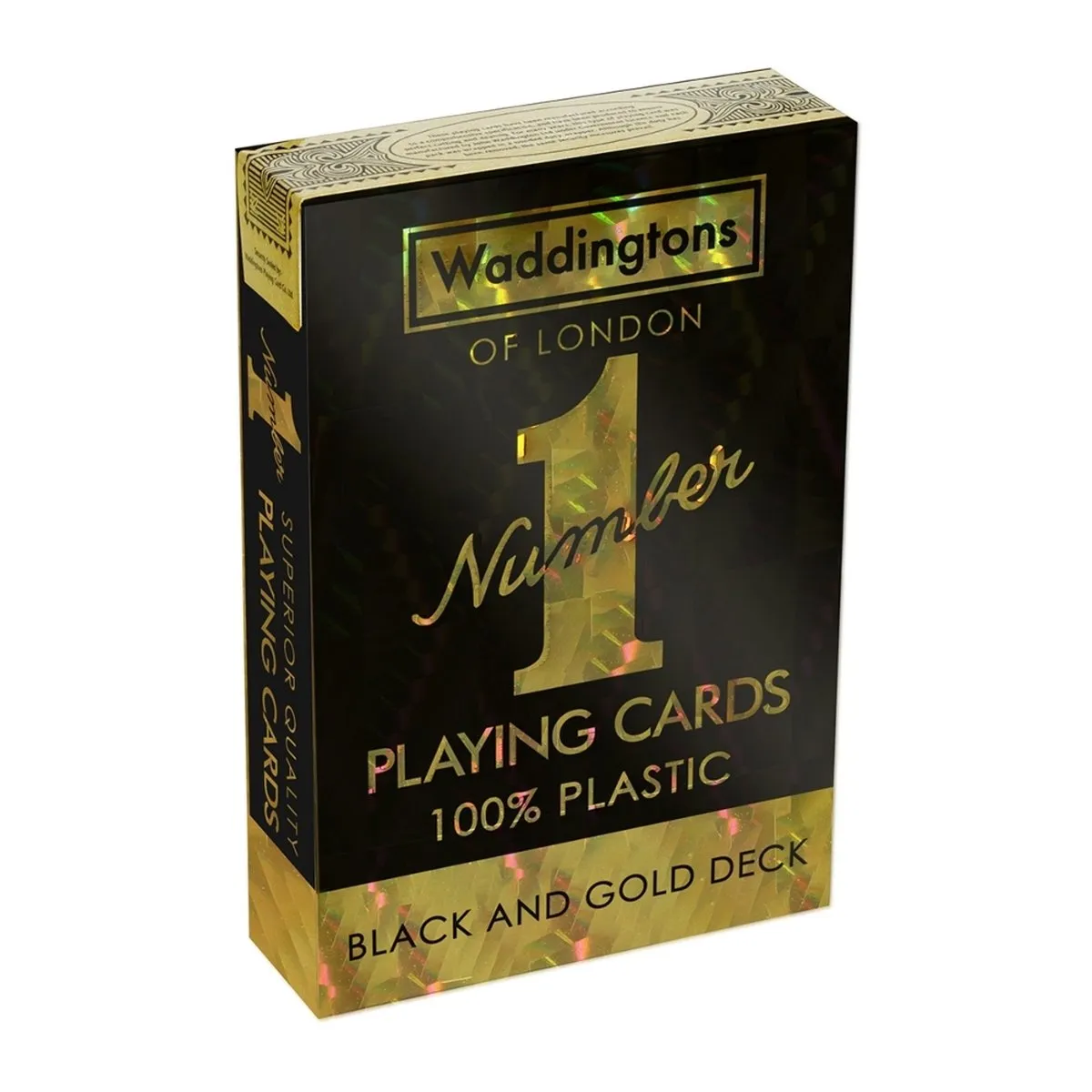 Winning Moves Black and Gold Speelkaarten Waddingtons No.1