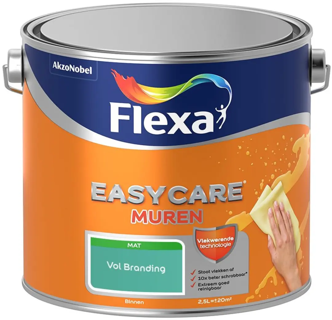 Flexa Easycare Muren Vol Branding Mengverf 2,5L
