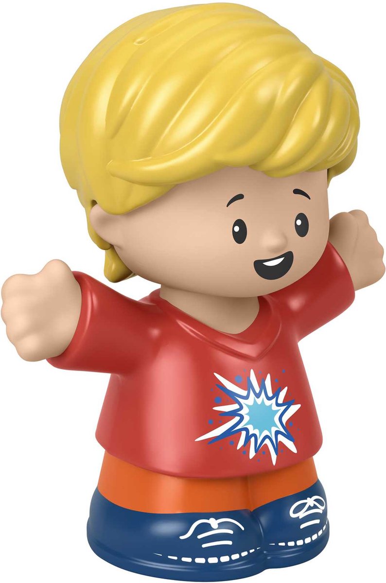 Fisher-Price Little People Eddie, 1 jaar, Meerkleurig