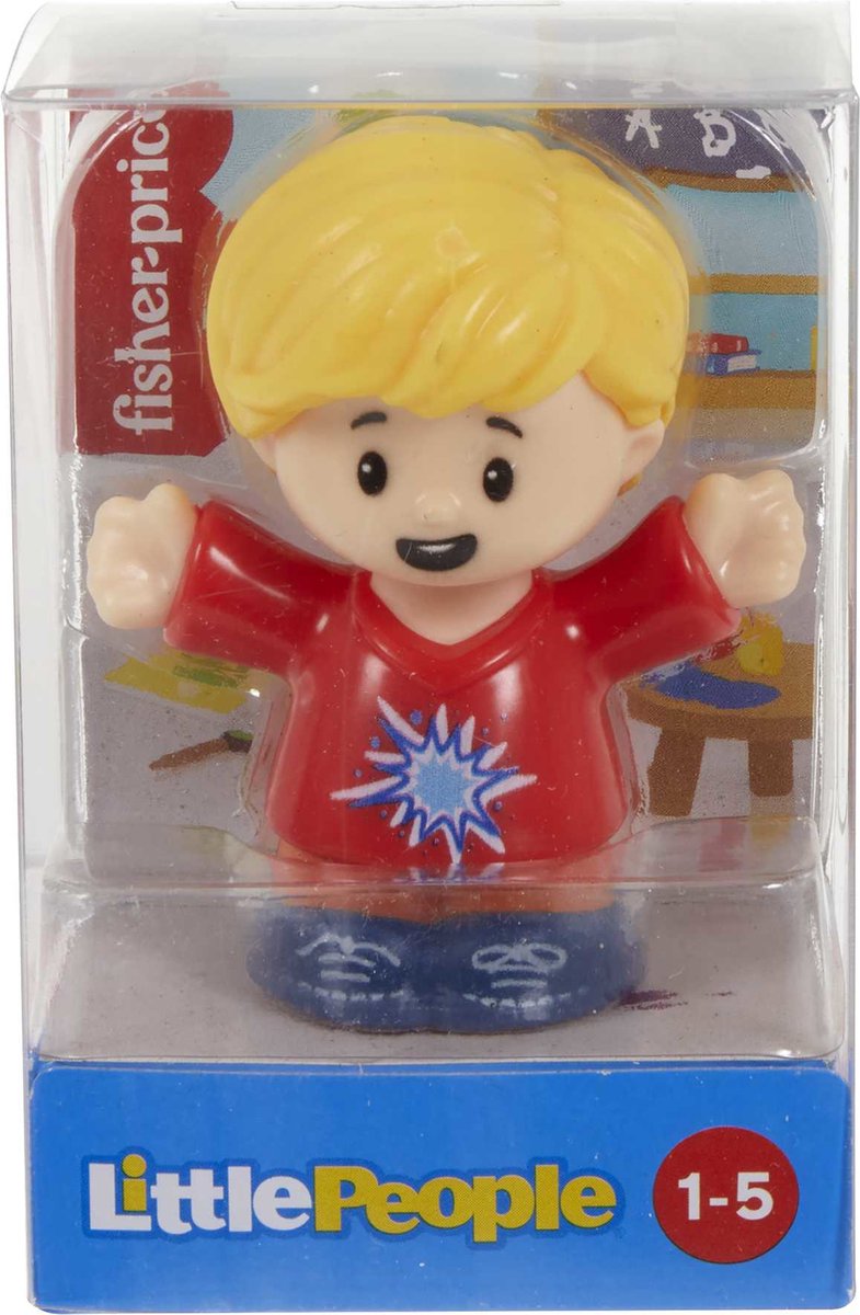 Fisher-Price Little People Eddie, 1 jaar, Meerkleurig